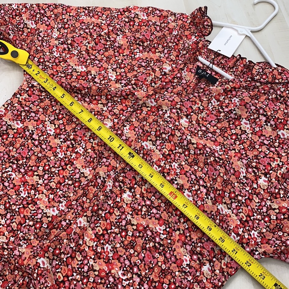 ANTHROPOLOGIE O.P.T Floral Peasant Maxi Dress NWT - Picture 9 of 12